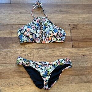 Lucky Brand Floral Bikini - Multicolor